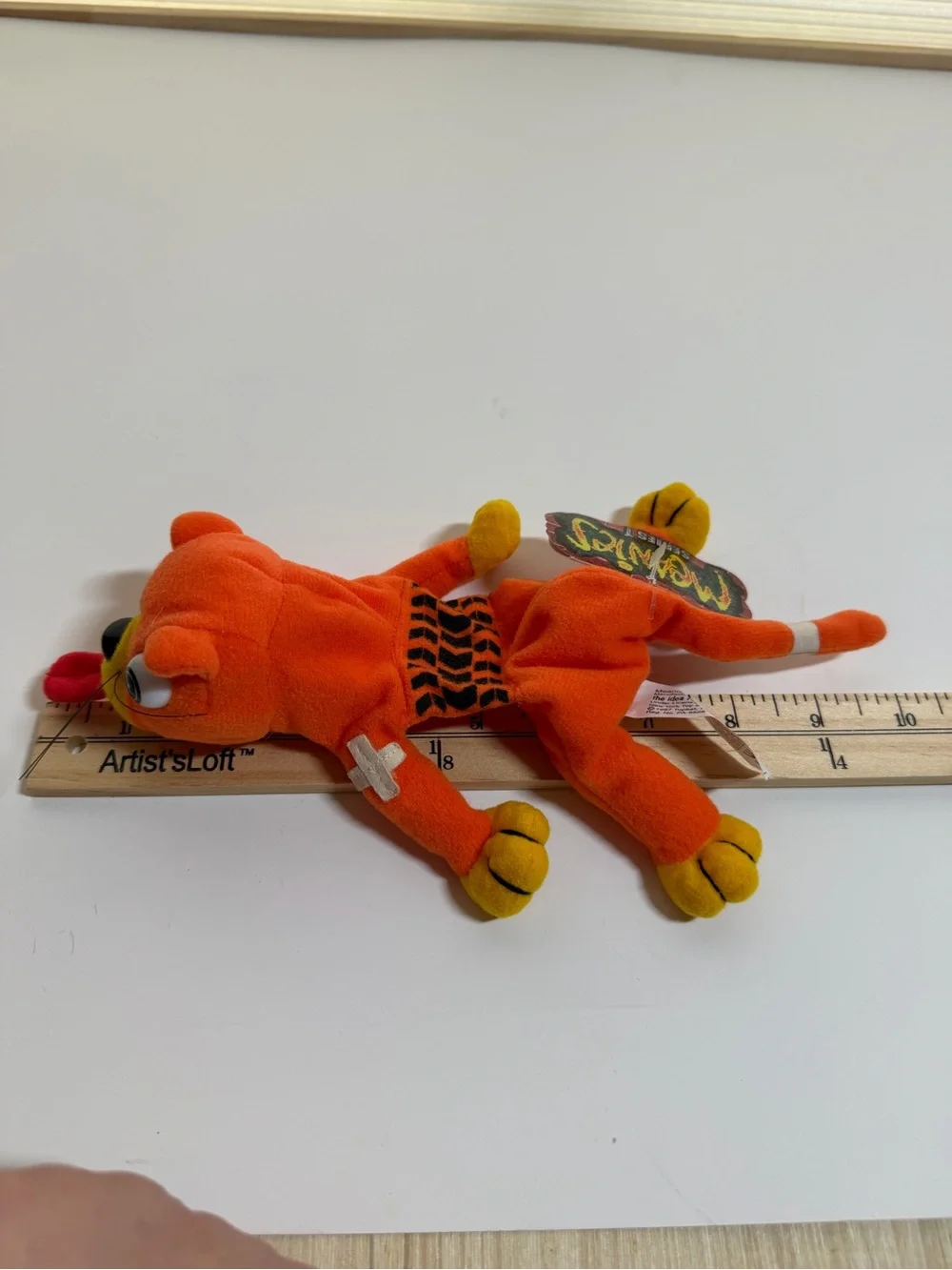 Meanies™ “Splat the Road Kill Kat” by The Idea Factory. Bean bag plush